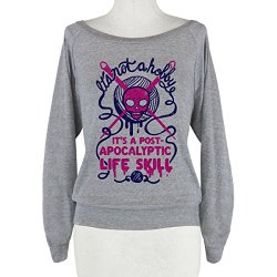 Knitting is a Post-Apocalyptic Skill - Christmas Gift Idea