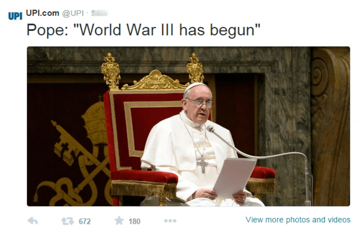 Pope Declares War screenshot
