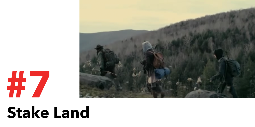 Post Apocalyptic scene from stake land the movie