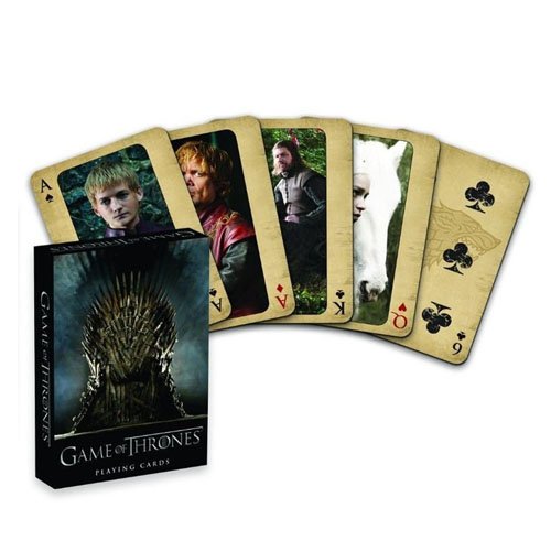 a deck of cards with game of thrones characters