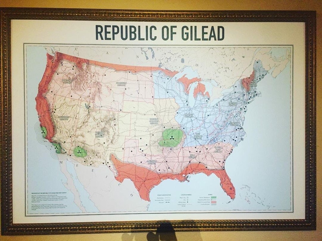 The Handmaid's Tale: A Map of Gilead vs the US in Season 2