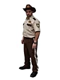 TrickOrTreatStudios TRICKORTREAT The Walking Dead Adult Rick Grimes' Sheriff Costume (One Size)