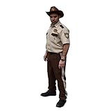 TrickOrTreatStudios TRICKORTREAT The Walking Dead Adult Rick Grimes' Sheriff Costume (One Size)