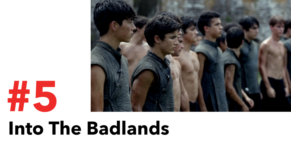 Into The Badlands boys stand in a row
