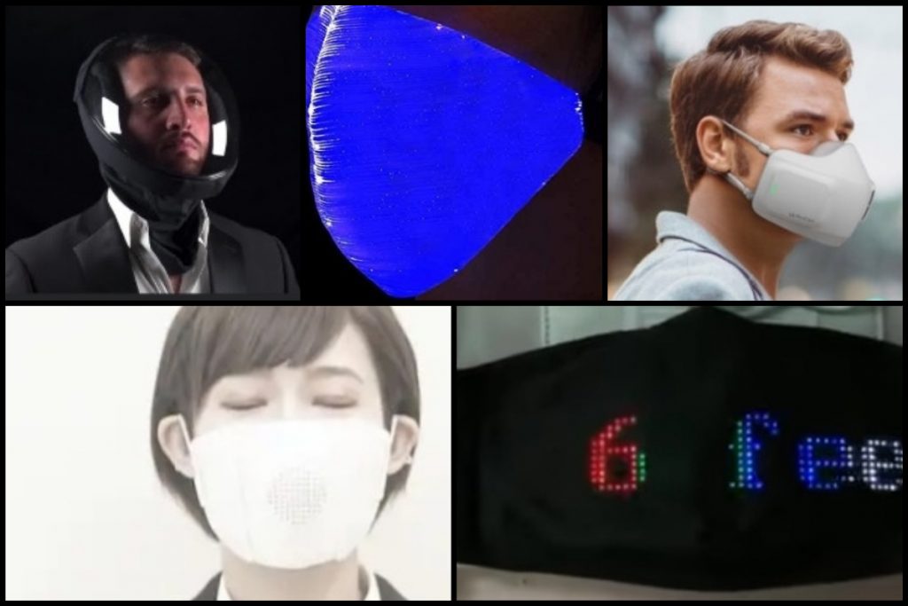 From upper left to lower right: MicroClimate, Amazon, LG, C-Face, Facebook