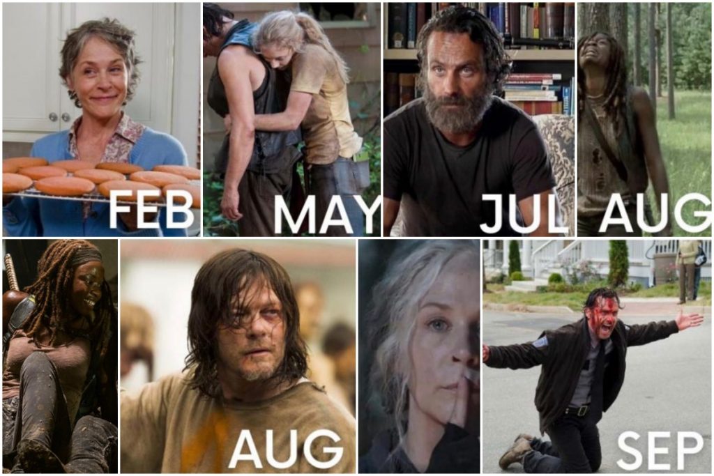 The Walking Dead 2020 Calendar Meme