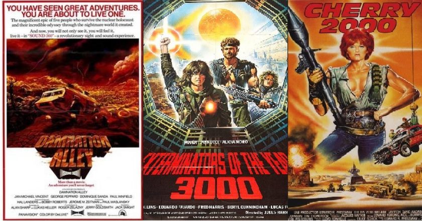 post apocalyptic movie posters for b movies cherry 200 and damnation alley