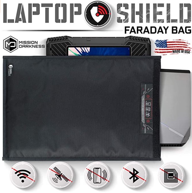 Faraday Bag's Amazon Listing