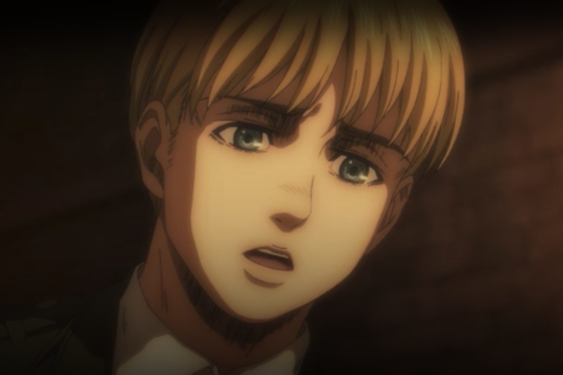 Why was Armin crying? 