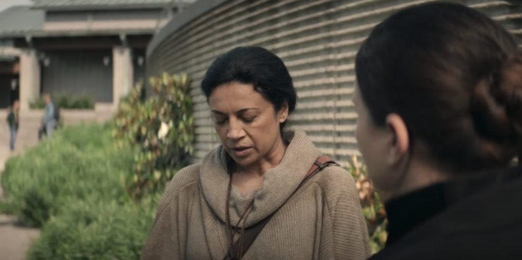 TWD World Beyond Season 2 Episode 8 - Indra talking to Elizabeth