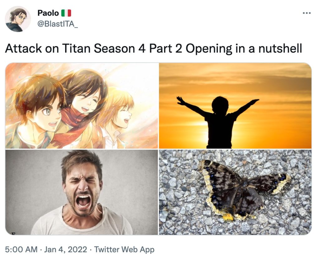 attack on titan season 4 part 2 intro no spoilers