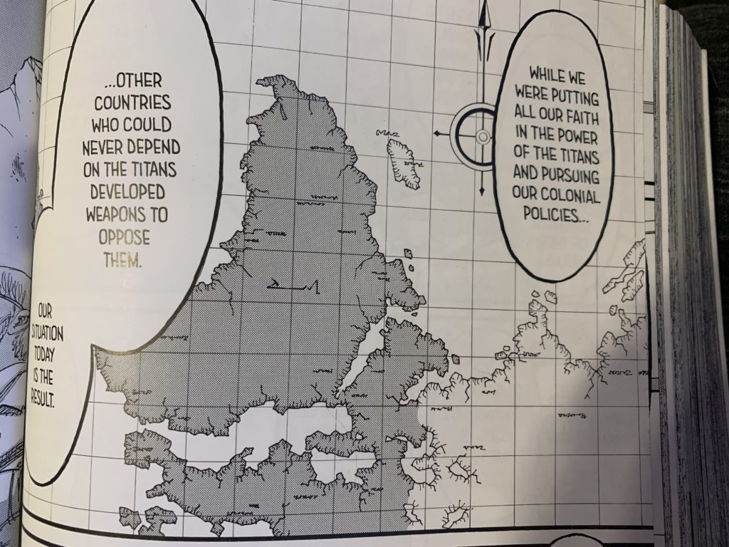 Attack on Titan map (manga)