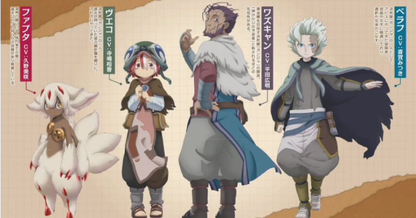 New characters Made in Abyss Season 2