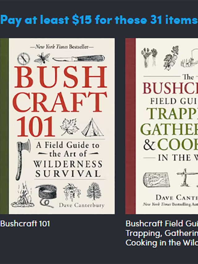Humble Bundle Offers 31 Bushcraft Survival Books for $15 Story