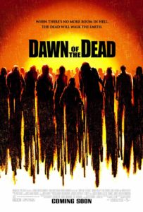 Dawn of the dead poster