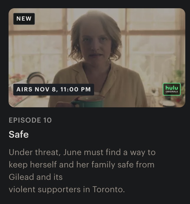 The Handmaid's Tale Season 5 Episode 10 trailers (Hulu)