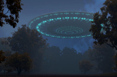 UFO whistleblower David Grusch is opening up more about what he knows. Pictured here is an illustration of what a UAP might look like. (Canva)