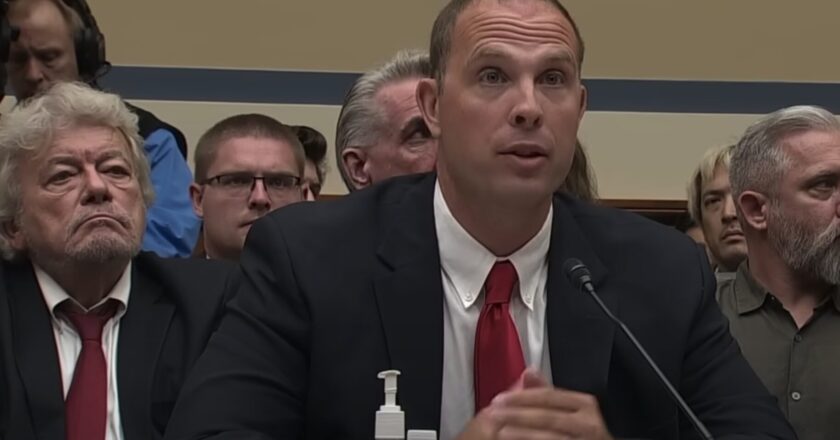 David Grusch testifying to Congress (CSPAN)